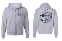 Sandyston Soccer design 1 Zip up Sweatshirt