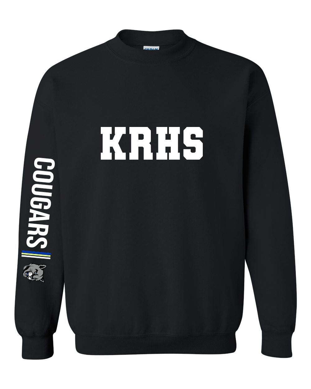 KRHS Design 5 non hooded sweatshirt