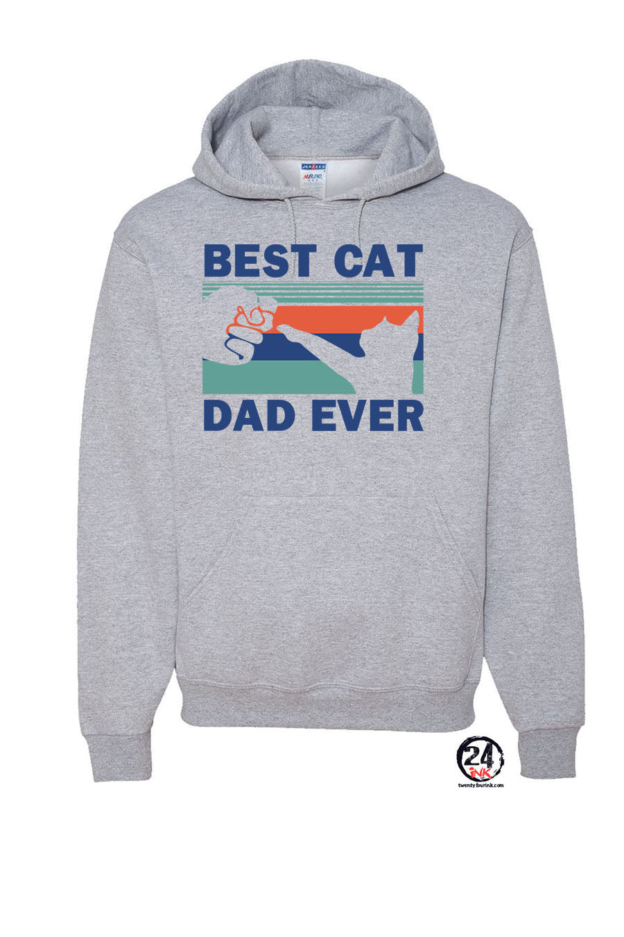 Best cat dad ever Hooded Sweatshirt