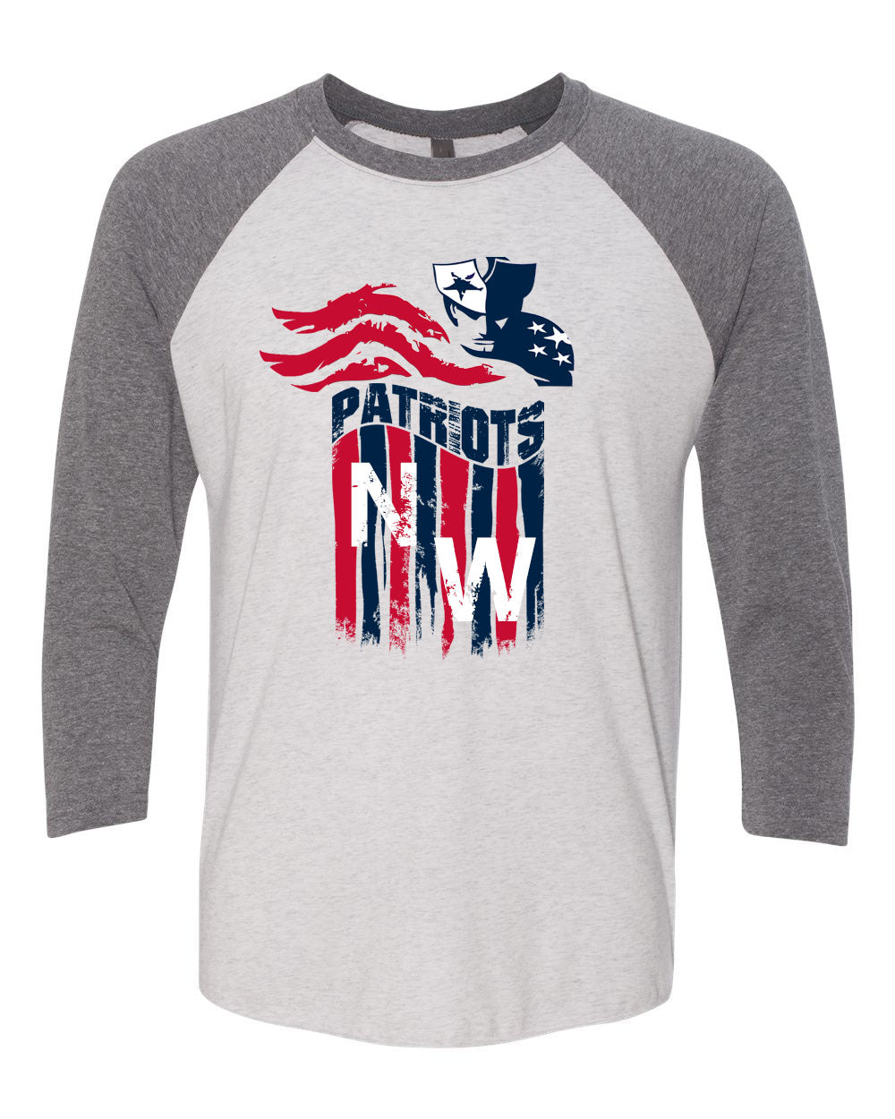 NW Patriots raglan shirt