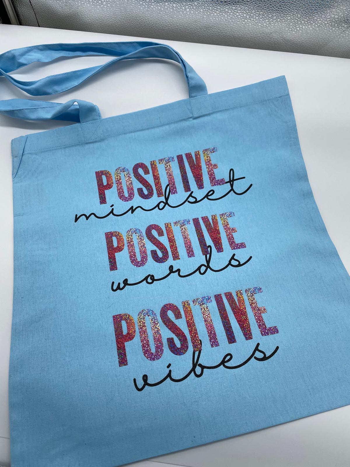 Positive mind Tote Bag