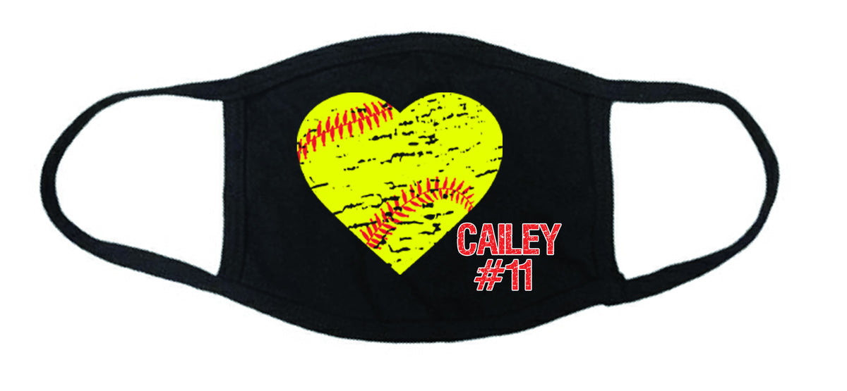 Softball Adult face mask, Masks