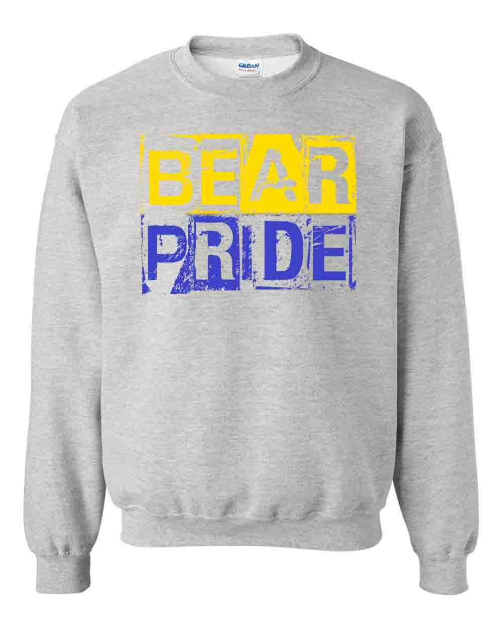 Bear Pride non hooded sweatshirt