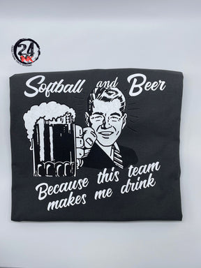 Softball and Beer T-shirt