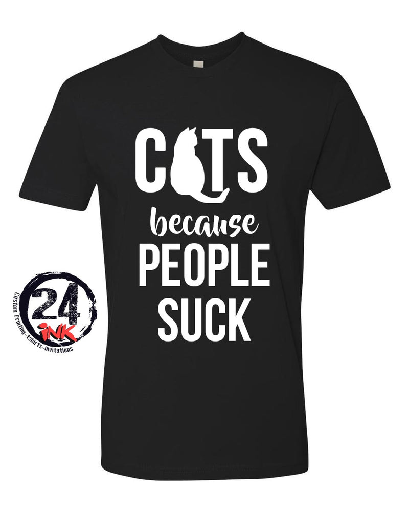 Cats because people... T-shirt