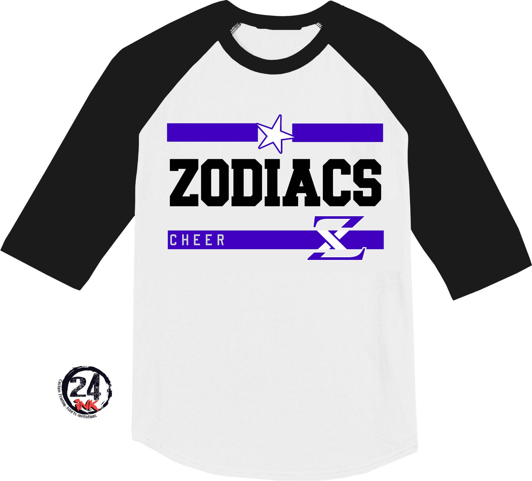 Zodiacs raglan shirt