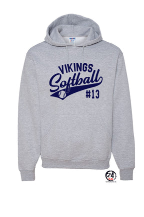 Vikings Softball Hooded Sweatshirt