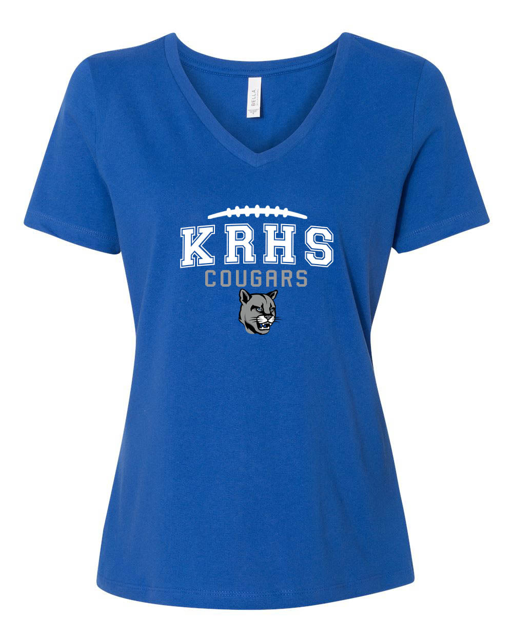 KRHS Football V-neck T-Shirt