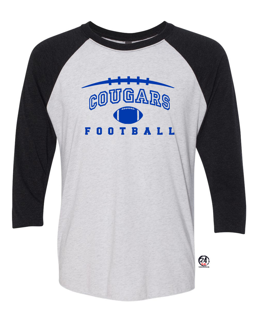 Cougars Football raglan shirt
