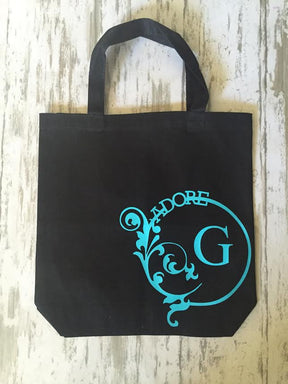 Initaial Tote Bag