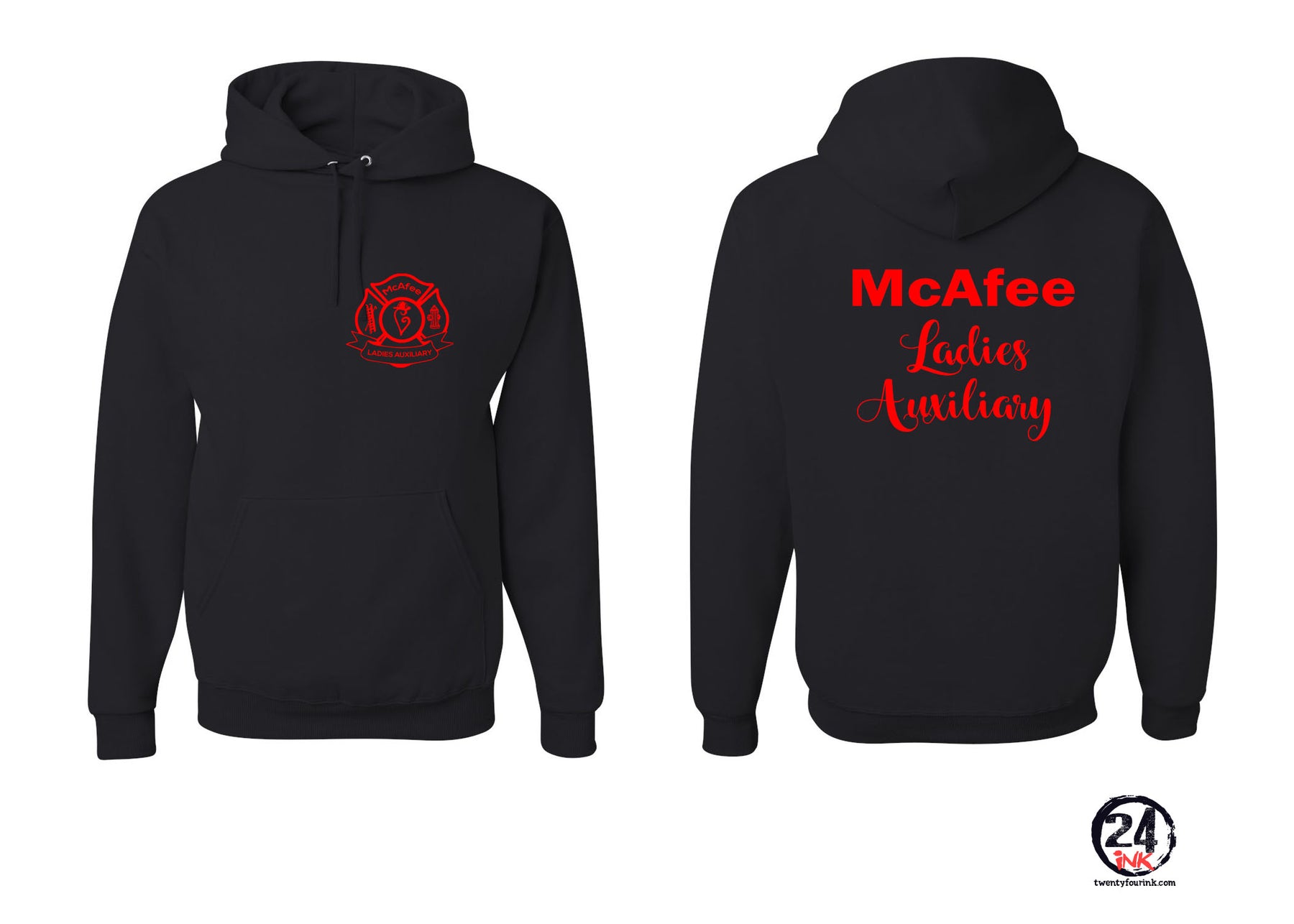 McAfee Fire Hooded Sweatshirt