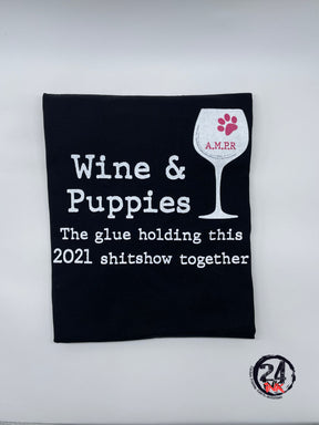 AMPR Liquor and Puppies T Shirt