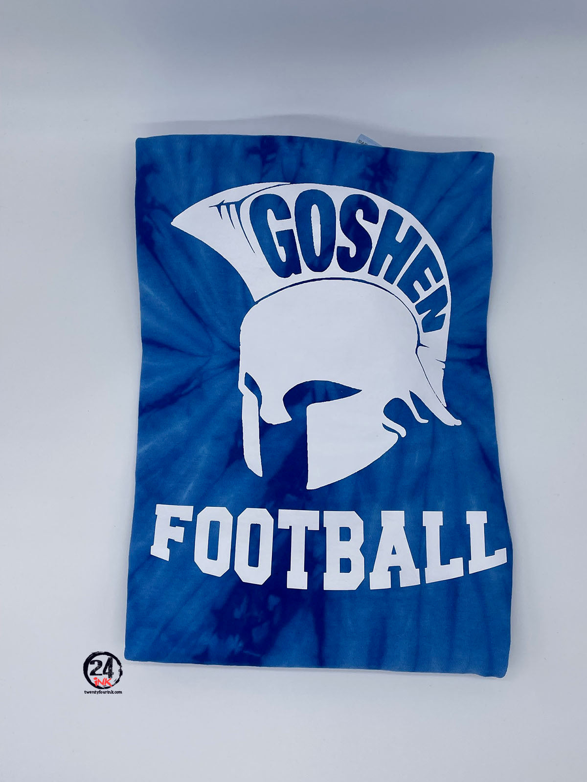 Goshen Head Football Tie Dye t-shirt