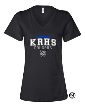 KRHS Football V-neck T-Shirt