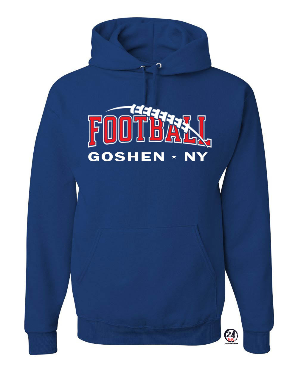 Goshen Football Design 2 Hooded Sweatshirt
