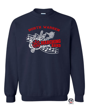 North Warren Marching Band Design 1 non hooded sweatshirt