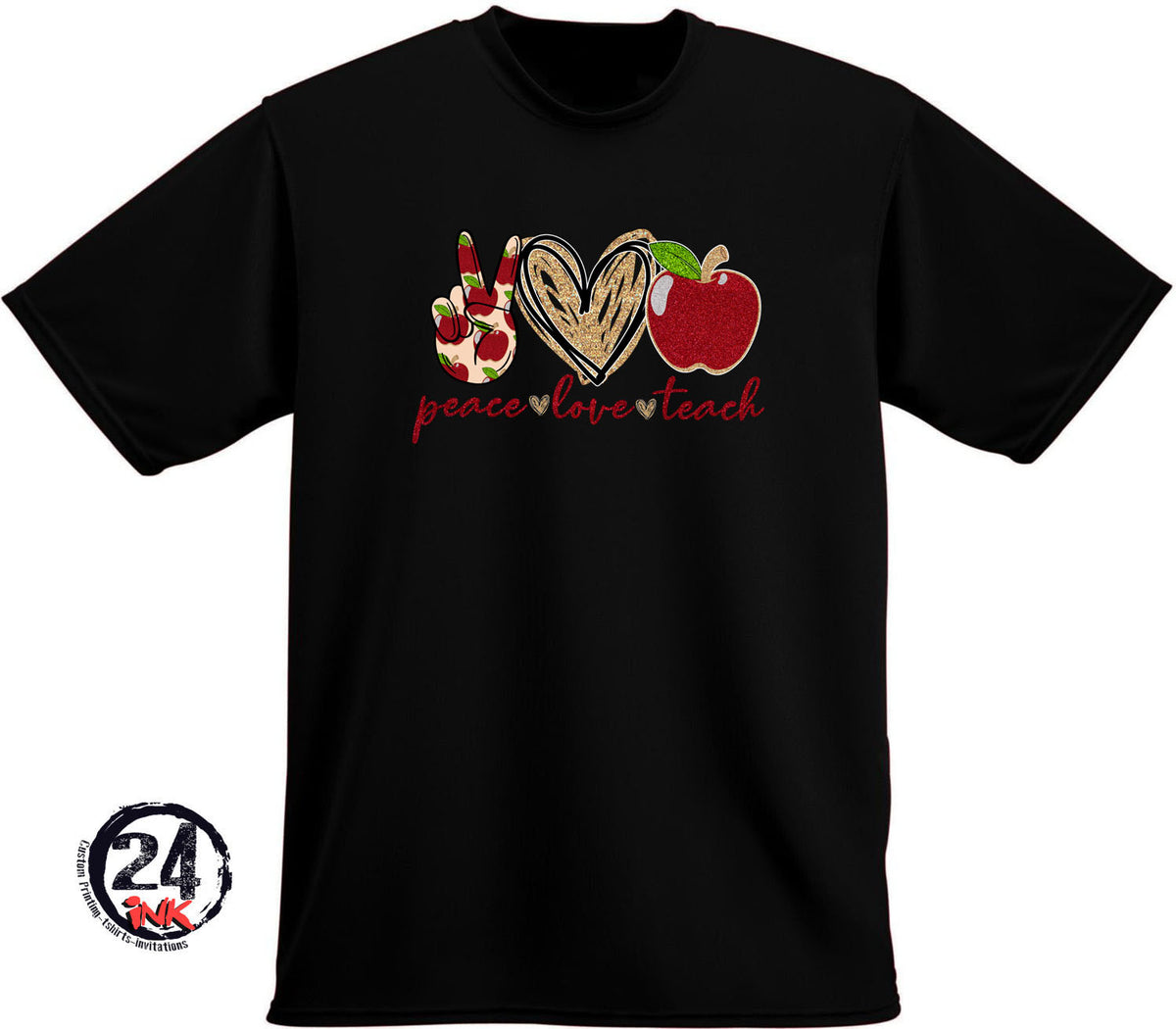 Teach Love Peace T-shirt