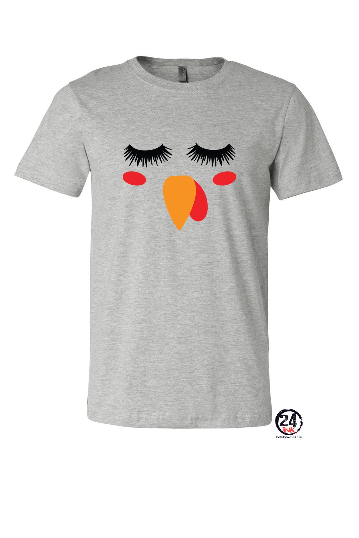 Turkey Face T-Shirt Design 9