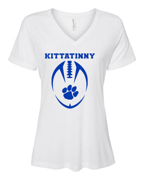 Football Paw V-neck T-Shirt