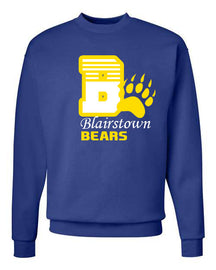 Bears design 8 non hooded sweatshirt