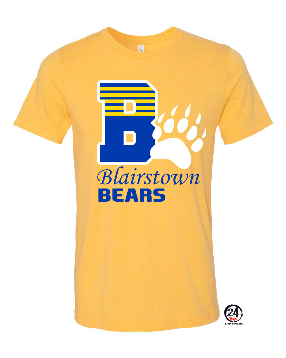 Bears design 8 Heather Yellow T-Shirt