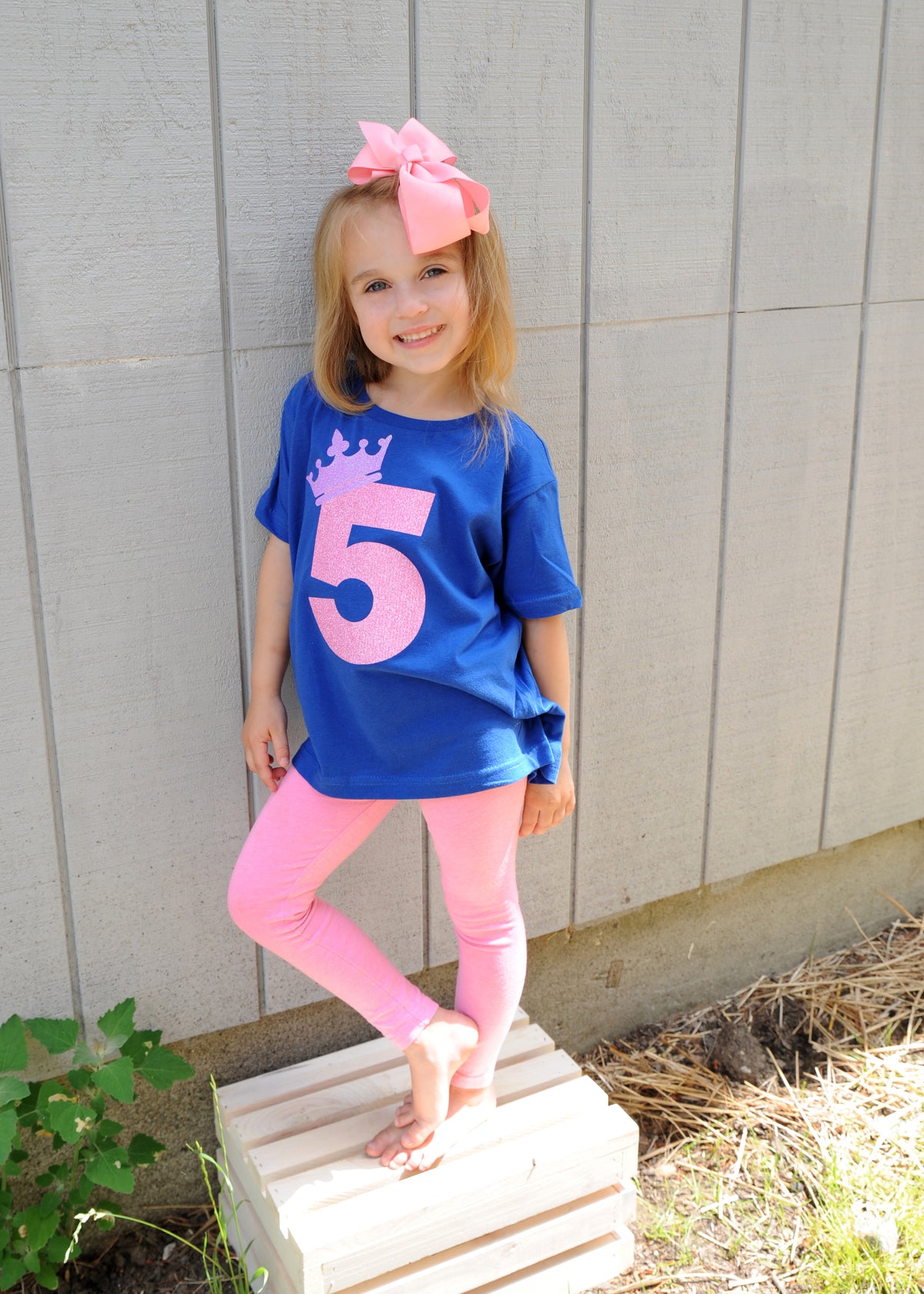 Princess Crown Number Tee