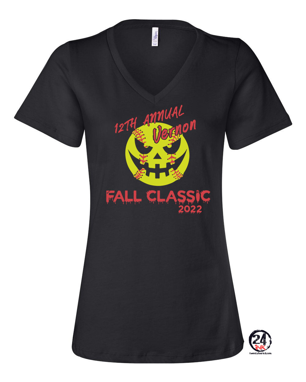 Fall classic V-neck T-shirt