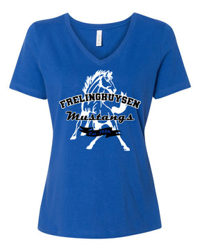 Mustangs design 9 V-neck T-Shirt