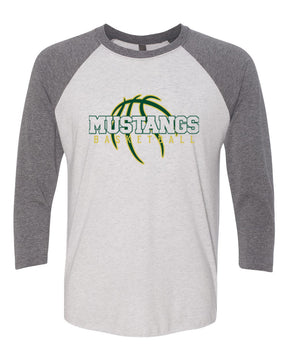 Green Hills Basketball design 5 raglan shirt