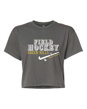 Green Hills Field Hockey design 1 Crop Top