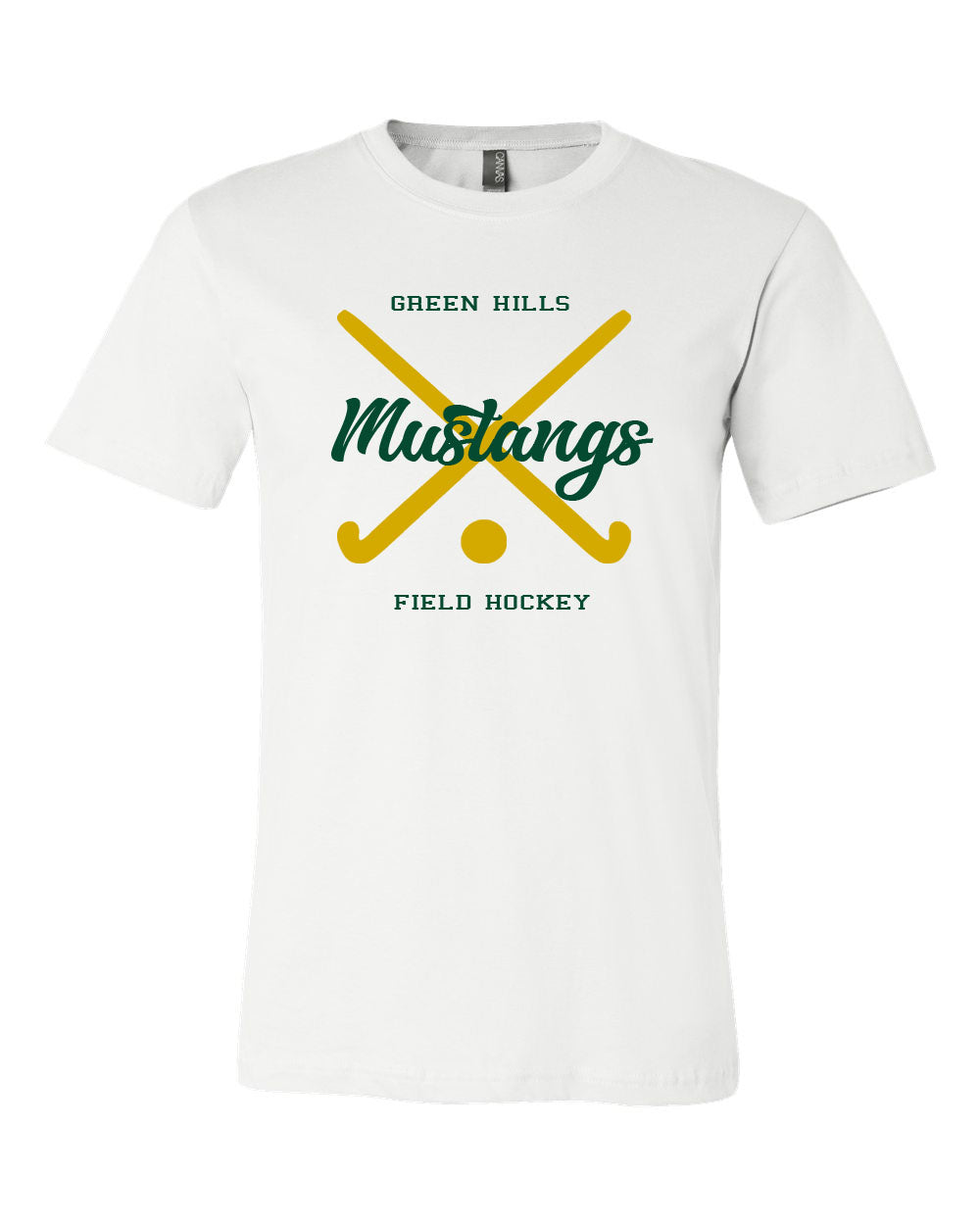 Green Hills Field Hockey Design 2 T-Shirt