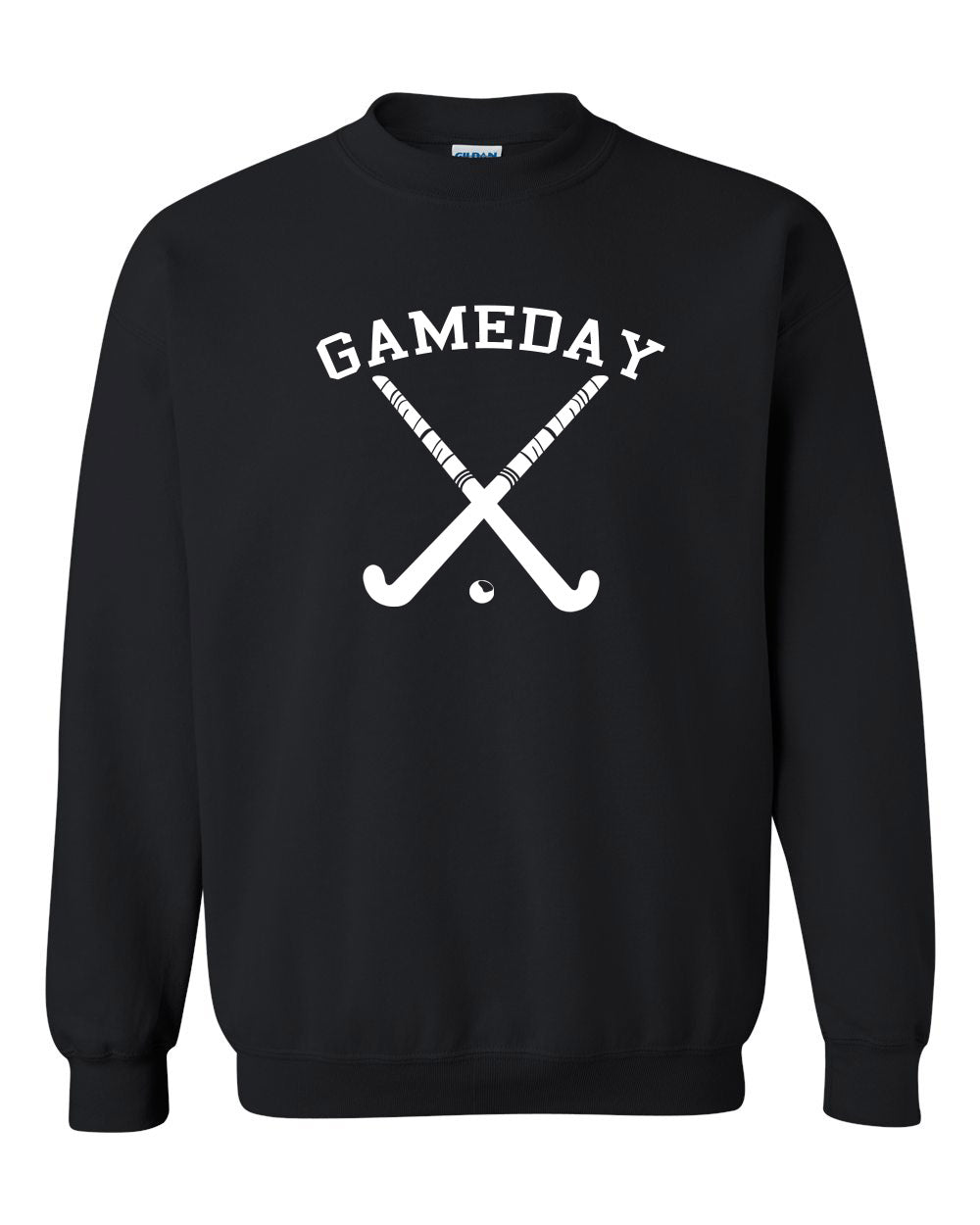 Green Hills Field Hockey Design 3 non hooded sweatshirt
