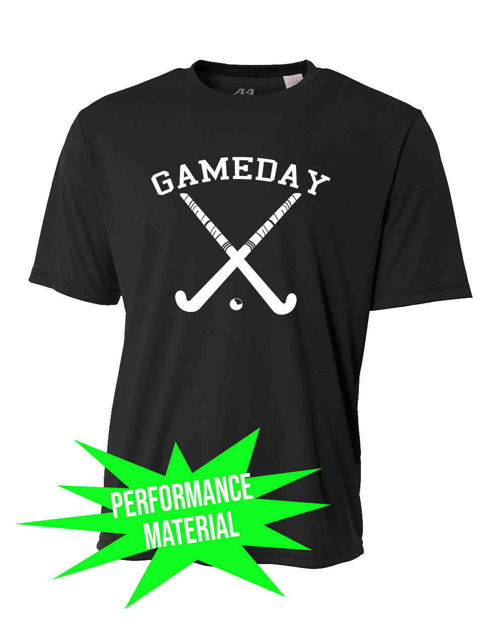 Green Hills Field Hockey Performance Material design 3 T-Shirt