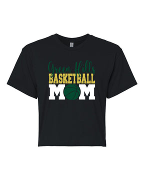 Green Hills Basketball design 1 Crop Top