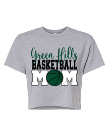 Green Hills Basketball design 1 Crop Top