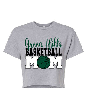 Green Hills Basketball design 1 Crop Top