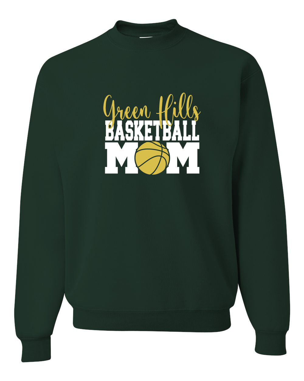 Green Hills Basketball design 1 Long Sleeve Shirt