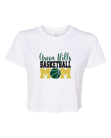 Green Hills Basketball design 1 Crop Top