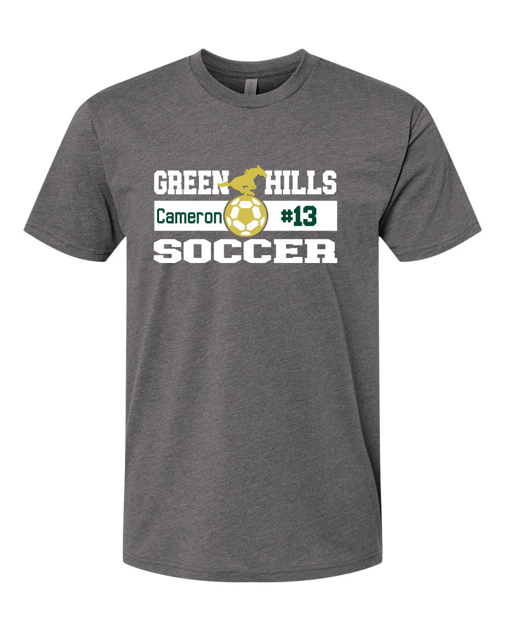 Green Hills Soccer Design 2 T-Shirt
