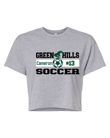 Green Hills Soccer design 2 Crop Top