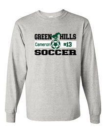 Green Hills Soccer design 2 Long Sleeve Shirt