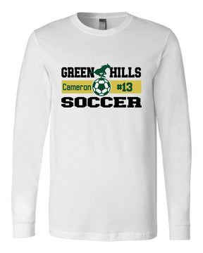 Green Hills Soccer design 2 Long Sleeve Shirt