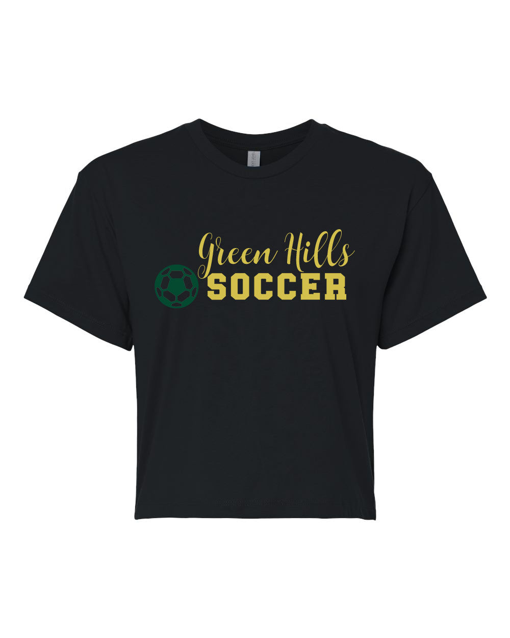 Green Hills Soccer design 3 Crop Top