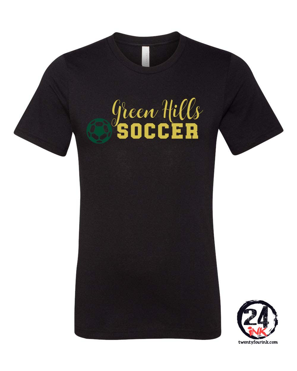 Green Hills Soccer Design 3 T-Shirt