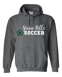 Green Hills Soccer Design 3 Hooded Sweatshirt