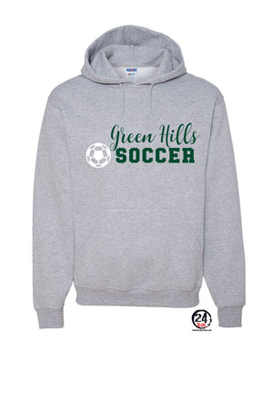 Green Hills Soccer Design 3 Hooded Sweatshirt