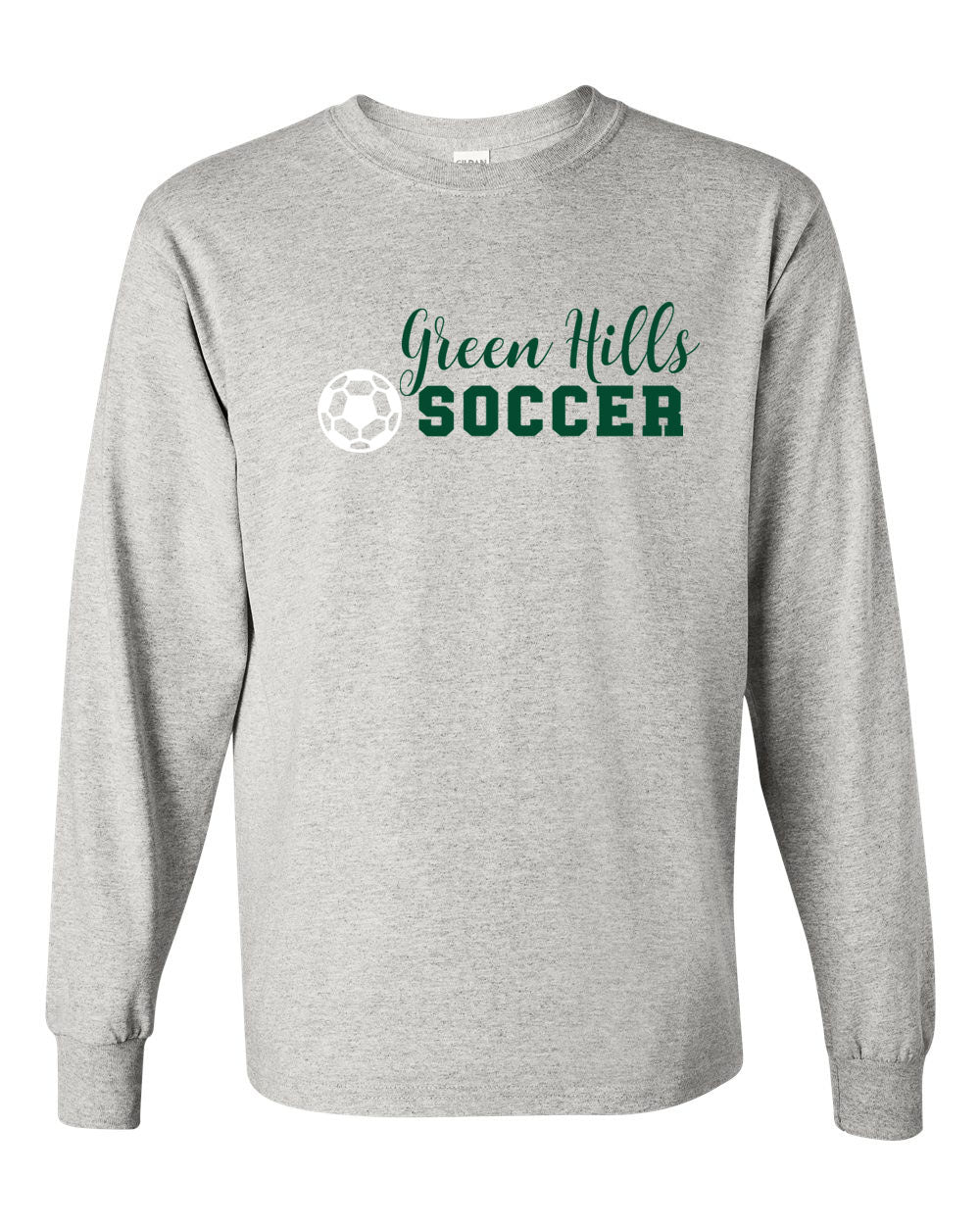 Green Hills Soccer design 3 Long Sleeve Shirt