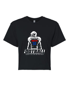 Goshen Football Design 5 Crop Top