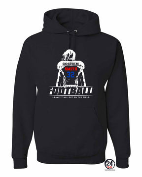 Goshen Football Design 5 Hooded Sweatshirt