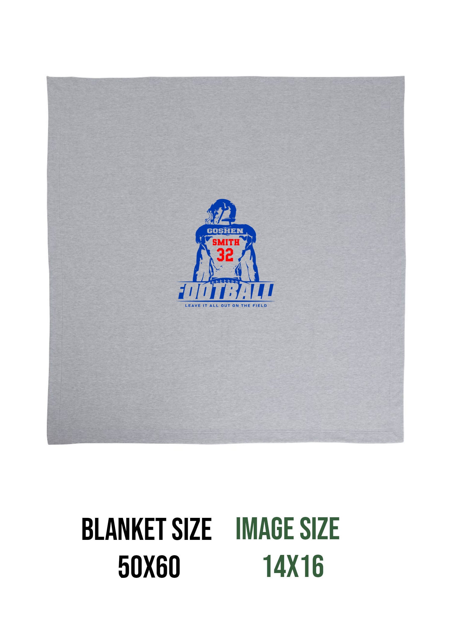 Goshen Football Design 5 Blanket